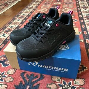 NWT Nautilus Carbon Nano-Fiber Black Safety Shoes
